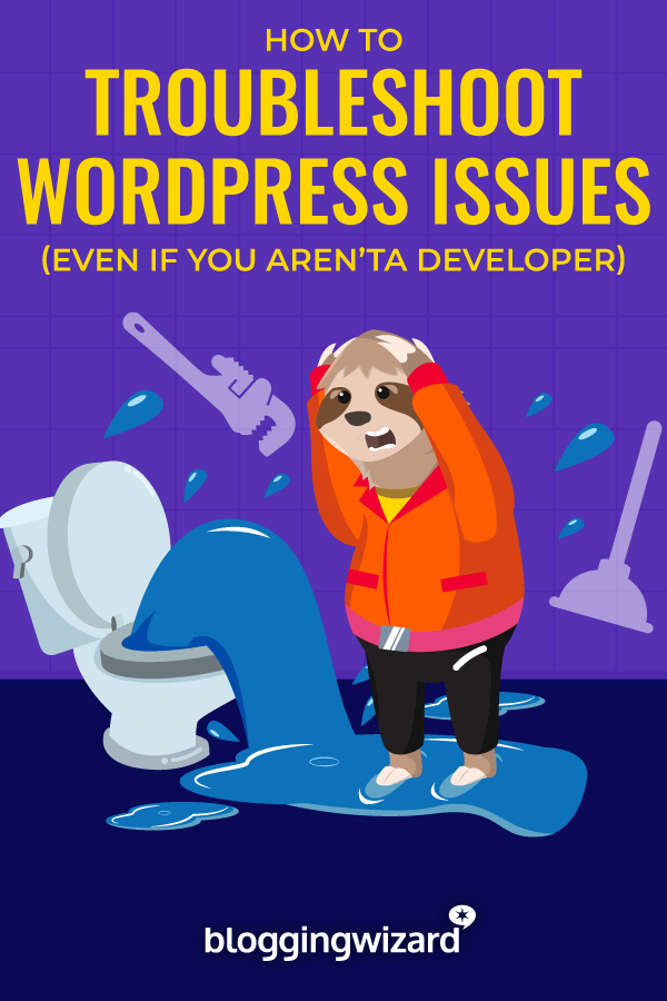 如何排除WordPress问题
